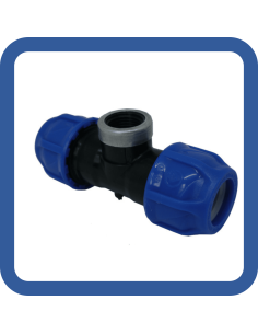 10. TES 90 FEMMINA - RACCORDI PP A COMPRESSIONE - 6M