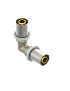 GOMITO INTERMEDIO - RACCORDI MULTISTRATO A PRESSARE - 8B