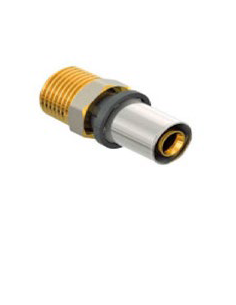 RACCORDO MASCHIO - RACCORDI MULTISTRATO A PRESSARE - 8B