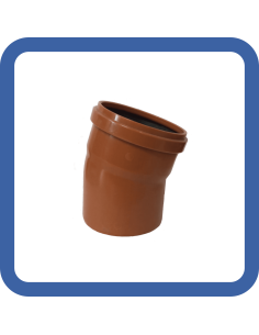 01. CURVA 15 MF - RACCORDI PVC O RING GRIFONE - D1