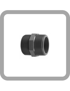 01. NIPPLO - RACCORDI PVC FILETTATI - 1F