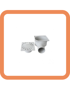 11. CHIUSINO SIFONATO ORIENTABILE PP - ACCESSORI SUOLO - 1M