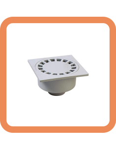 13. CHIUSINO SIFONATO PVC (ATTACCO INTERNO) - ACCESSORI SUOLO - 1M